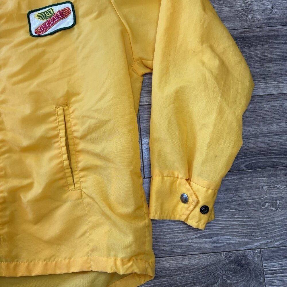 VTG 70s Swingster Dekalb Seed Corn Windbreaker Jacket M‎ Retro Farm Advertising - Picture 6 of 16